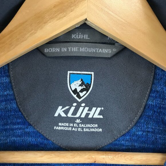Kuhl Mens Blue Half-Zip Pullover Sweater Fleece size M - Picture 9 of 13